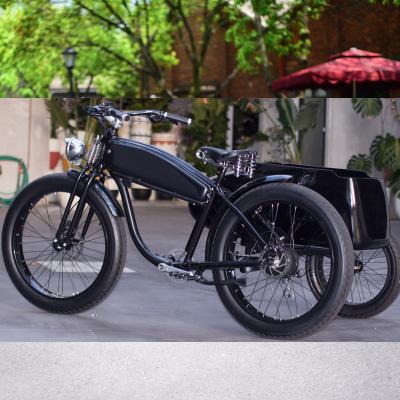 China Aluminum Alloy 3 Wheel Carry Electric Bike Lovely Detachable Bracket For Taking Children To School Cargo Energy-saving Electric Bicycle for sale