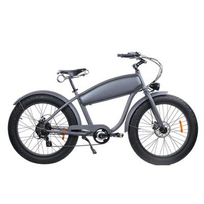 China Aluminum alloy cross-country old fat bike 26 inch mountain bike big wheel lithium mountain bike power electric snow bike for sale