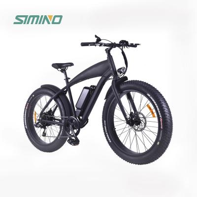 China Aluminum Alloy Sports Fat Tire Electric Bicycle 36V 48v11ah 7Speed ​​eBike Bike With Over 60km Endurance for sale