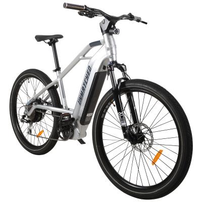 China Highest value aluminum alloy power 500w electric dirt bike 27.5' mountain bicycle hydraulic brake electric ebike with GPS color screen for sale