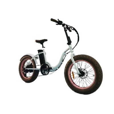 China Aluminum alloy folding 20 inch 250w500w750w city electric foldable bicycle fat tire electric electric bike for sale