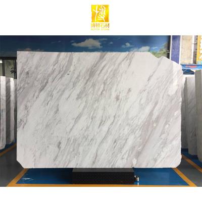 China Wholesale Modern Premium Natural Stone Volakas STONE BOTON COUNTERTOPS Marble White Tile Floors for sale