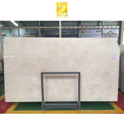 China Large Modern Natural Marble Stone Crema Marfil STONE BOTON Slab For Flooring for sale