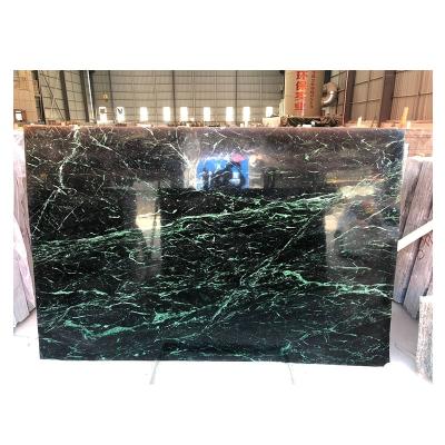 China Original Modern Green India Marble Stone For Flooring Water Jet Medallion for sale