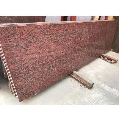 China Modern Natural Stone BOTON STONE Factory Cheap Price G562 Tiles Red Granite Kitchen Countertops Polished Granite Slabs for sale