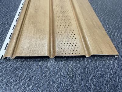 China UPVC Soffit Board Anti UV UPVC Soffit Panels Vochtbestendigheid en lange levensduur voor een betrouwbare gebouwdek Te koop