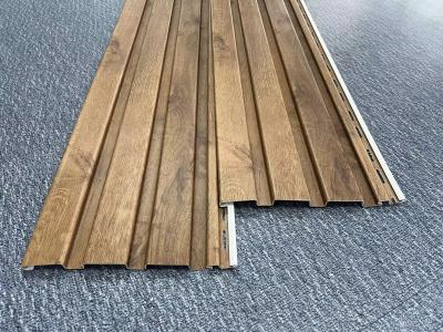 China Rechthoekig Soffit Cover Board Weerbestendig Houten UPVC Flat Board Te koop