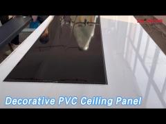 Rectangle Decorative PVC Ceiling Panel 8mm Thickness Soundproof