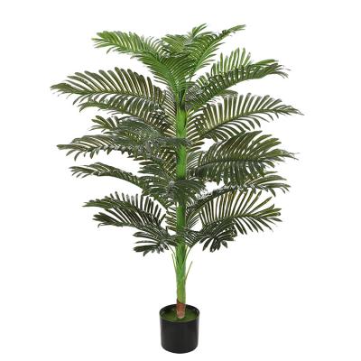 China Environmental Friendly Wholesale Plastic Artificial Palm Tree Decoration Indoor/Outdoor Green Plant Trunks for sale