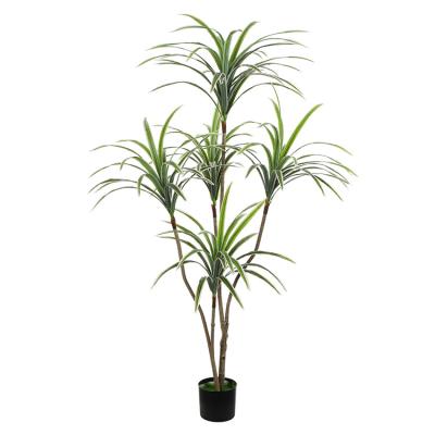 China 175CM Environmental Friendly 5 Fork White Dragon Side Favorite Simulated Plant Decoration Home Plants for sale