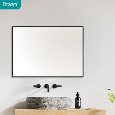 China DHEEM Modern Customizable Decorative Glass 2 Way Bathroom Light Mirrors With Frame For Make Up for sale