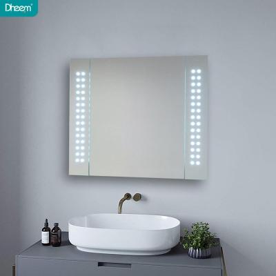 China DHEEM CE TUV IP44 LED Modern Wall Mounted Aluminum Modern Bathroom Mirror Cabinet With IR Sensor for sale