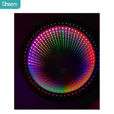 China Wholesale Smart Wall Hung Bright Custom Rgb Color Change Around 3d Infinity Mirror Decoration Led Light Mirror for sale