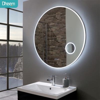 China Custom Made Smart Makeup Mirror High Level Magnifier Decoration Lighted Home Beauty Mirror for sale