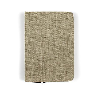 China Wholesale Plain Canvas Soft / Exquisite Gift Fabric A5 A6 Custom Printed Notebooks for sale