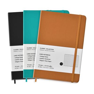 China Soft/Exquisite Custom Logo Rectangle Notebook Best Gift China Low Price PU Leather Notebook PU Leather Notebook for sale