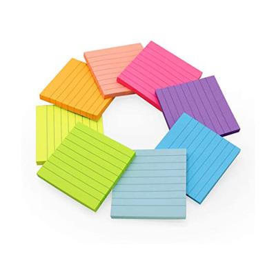 China Design Multiple Bright Colors Customized Sign Self Adhesive Here Memo Pad Decorative Sticky Notes for sale