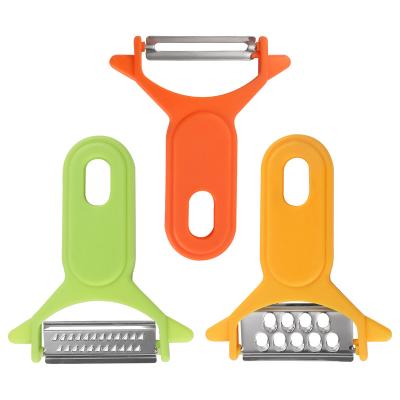 China Mini Stainless Steel Kitchen Slicer Fruit Peeler Potato Grater Stocked Vegetable Kitchen Instruments for sale