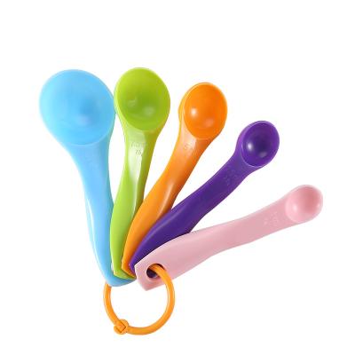 China Amazon Hot Selling 5 Pcs Measuring Cup Eco-Friendly Stocked Spoon Set For Cooking for sale