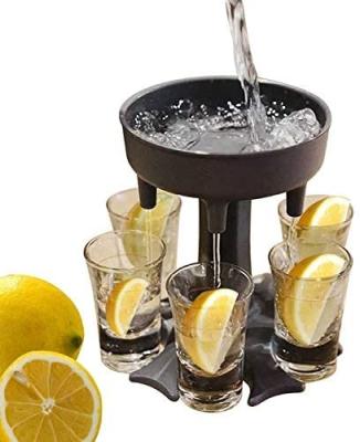 China Shot Glasses PP Bar Shot Glass Dispenser Holder Cocktail Liquid Dispenser Party Games Shot Glasses For Alcohol for sale