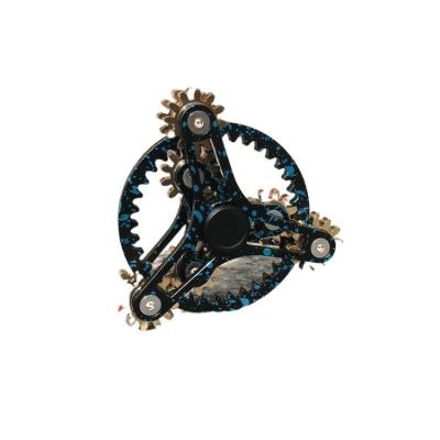 China 2022 Hot Selling Anti-worry Gears Spinner Figit Spiner Toys Metal Gyroscope EDC Fingertip Copper Spinner for sale