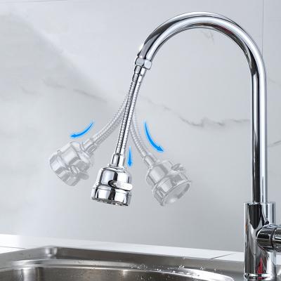 China Eco-friendly 2 Modes 360 Rotatable Bubbler Faucet Supplement High Pressure Water Saving Bathroom Kitchen Instruments for sale