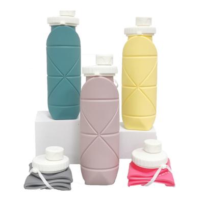 China 2022 Viable New Creative Squeeze Sports Drinking Portable Plastic Water Bottle Thermos Gym Water Bottle Botella Agua Drinkware for sale