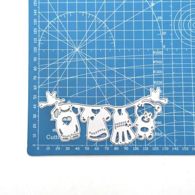 China Die Cut Europe Scrapbook Shapes 135*60mm Hot Decoupage For DIY Scrapbooking Emboss Decorative Handcraft for sale