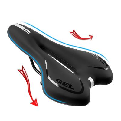 China Single Leather Road Bike Saddle Professional Mountain MTB Bike Seat Saddle for sale