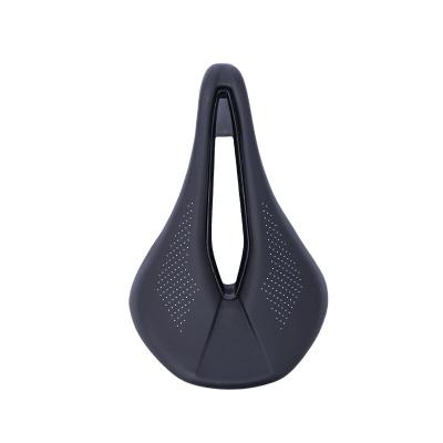 China Single Seat Adult Bike Mountain Saddle Comfortable Durable Leather Bicycle Saddle Manufacturer for sale