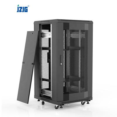 China Server Room/Data Center Server Rack/Network Cabling China Sheet Metal OEM Factory 600*1000 22U Server Cabinet Network Cabinet for sale