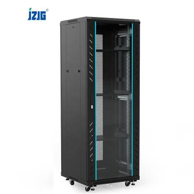 China Server Room/Network Cabling/Data Center Server Rack Professional Manufacturer 37U Glass Door Floor Network Cabinets Server Rack for Data Room for sale