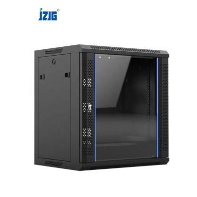 China Server Room/Data Center Server Rack/Network Cabling 12U Wall Mount Network Server Cabinet Rack Enclosure Glass Door for sale