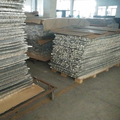 China Environmental Friendly Aluminum Honeycomb Core For Perforated Aluminum Honeycomb Sheet for sale