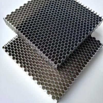 China Hotel 3003 Alloy 0.05mm Aluminum Thickness 6mm Length 15mm Side Thickness Aluminum Honeycomb Core for sale