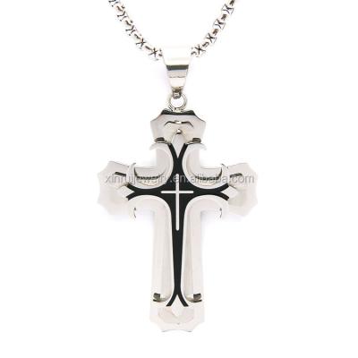 China Wholesale Stainless Steel Religious Jewelry China Jesus Cross Pendant for sale