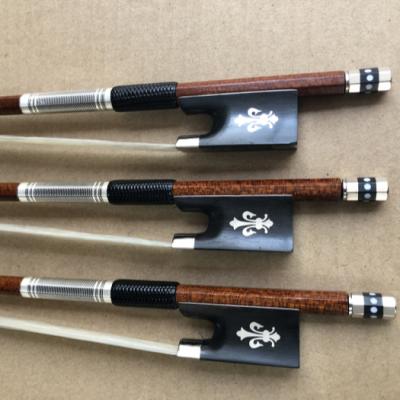 China Violin pernambuco fiber carbon violin bow made in china for sale