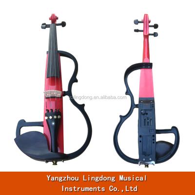 China impeccable professional electric violins 4/4 for sale