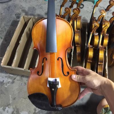 China Selected Flawless Antique Crafted 4/4 Handmade Violin for sale