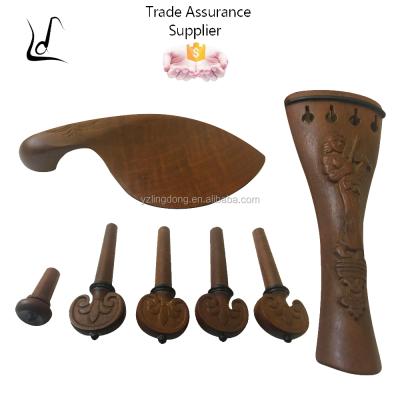 China Violin. Advanced Violin Redwood Parts Violin Pegs Violin Tailpiece for sale