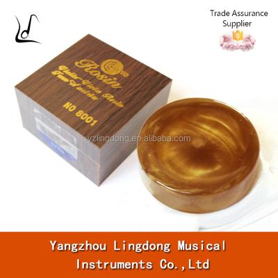 China Double Violin Viola Cello Leto Gold Powder Rosin Bass Violin / Cello Rosin 8001 for sale