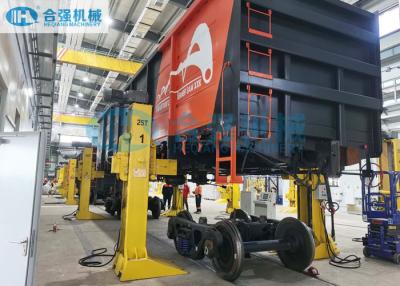 China 25 Ton Mobile Railway Lifting Jacks - Set Of 4 Jacks For Lifting Trains for sale