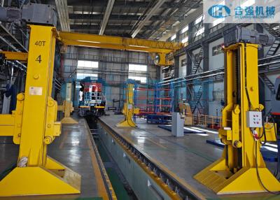 China 40 Ton Railway Synchronised Lifting Jacks For Lifting Locomotive for sale