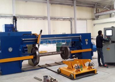 China Horizontal 2600mm Wheelset Press , 450 Ton Railway Wheel Press for sale