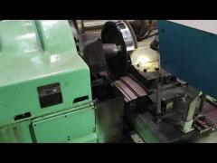 Above-Floor Wheel Lathe For Railway Wheel Set Machining