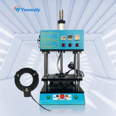 China Hotels Constant Temperature Hot Press Nut Pressing Hot Melt Riveting Machine For LED Light Plastic Accessories for sale