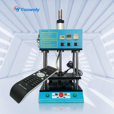 China Hotels Constant Temperature Hot Press Nut Pressing Hot Melt Riveting Machine For Remote Control Plastic TV for sale