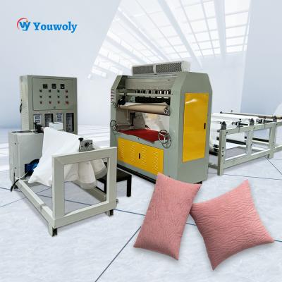 China Widely Used High Performance Composite Embossing Ultrasonic Quilting Machine For Production Pillow Case for sale