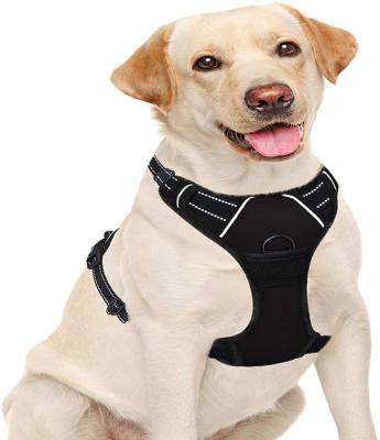 China Soft Breathable Adjustable High Quality Reflective No Pull Dog Pet Harness Pet Harness for sale