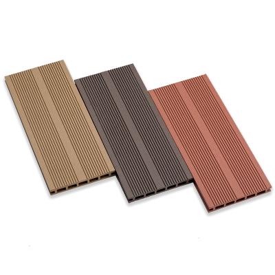 China Wholesale Supply Corrosion Resistance Eco - Friendly Composite Decking WPC Decking for sale